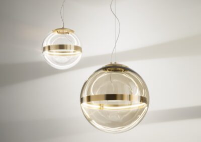 Due lampade della collezione Sistema